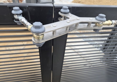 무레일 측후면용 ( 대 )   K 2100 - 2000    대문두께 50mm이하, 기둥쪽 1짝 문폭 2100mm이하